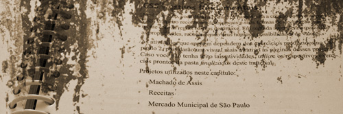 foto de livro com textos